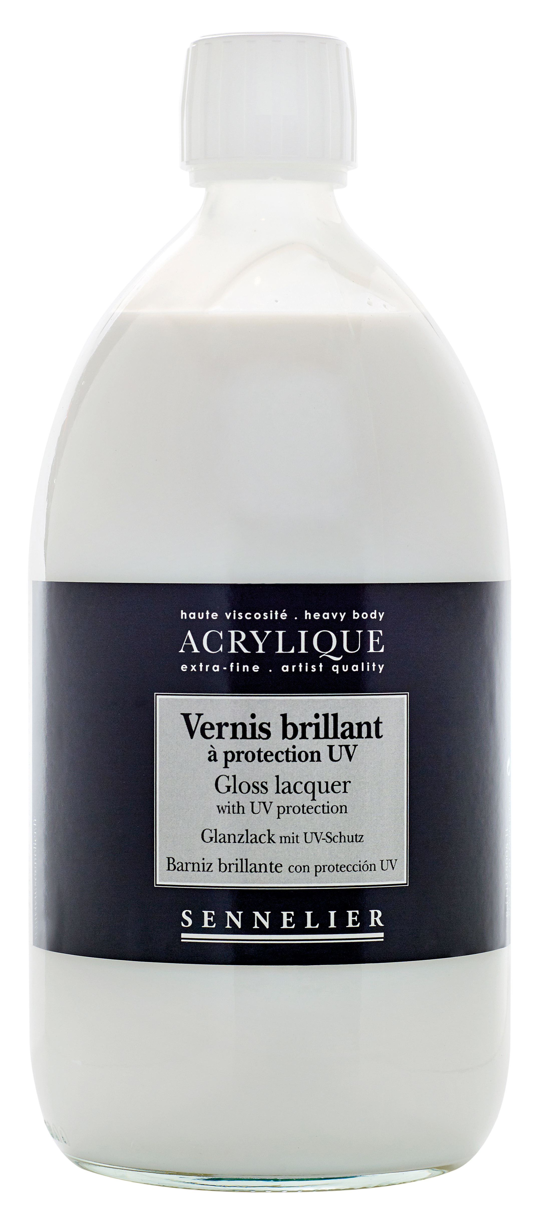 Gloss lacquer with UV protection