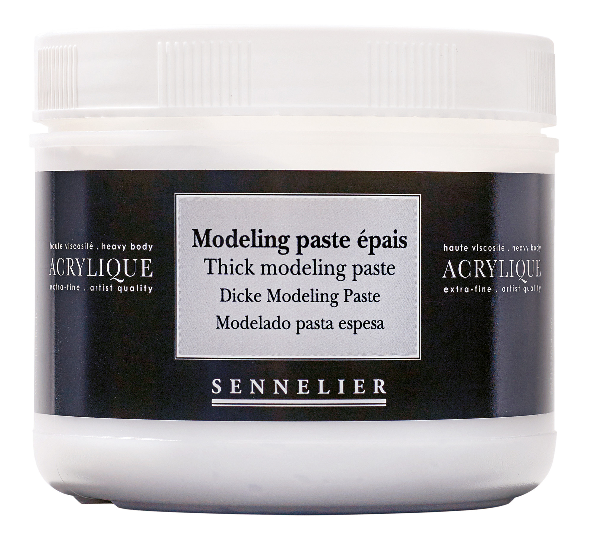 Thick modeling paste