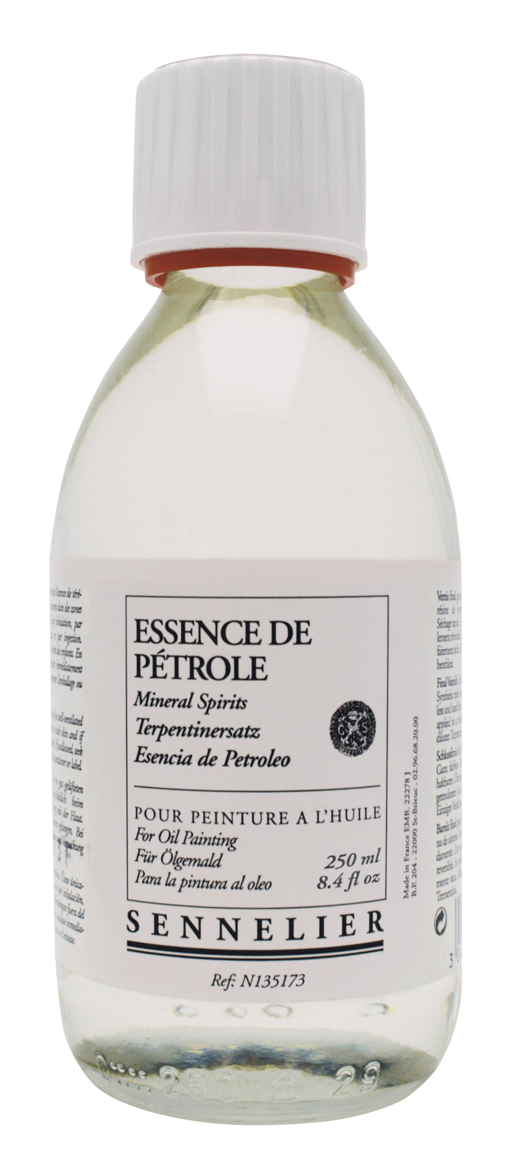 Sennelier Rectified Turpentine Spirits - 1 Liter Bottle