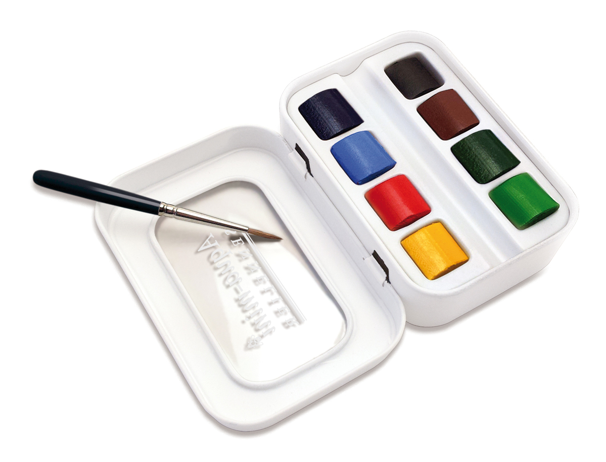 Aqua-Mini, the new pocket watercolor box Aqua-Mini, the new pocket watercolor box