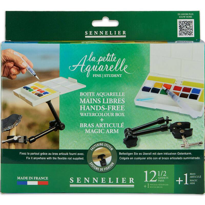 Sennelier La Petite Aquarelle - Juego de acuarela, 1 unidad (paquete