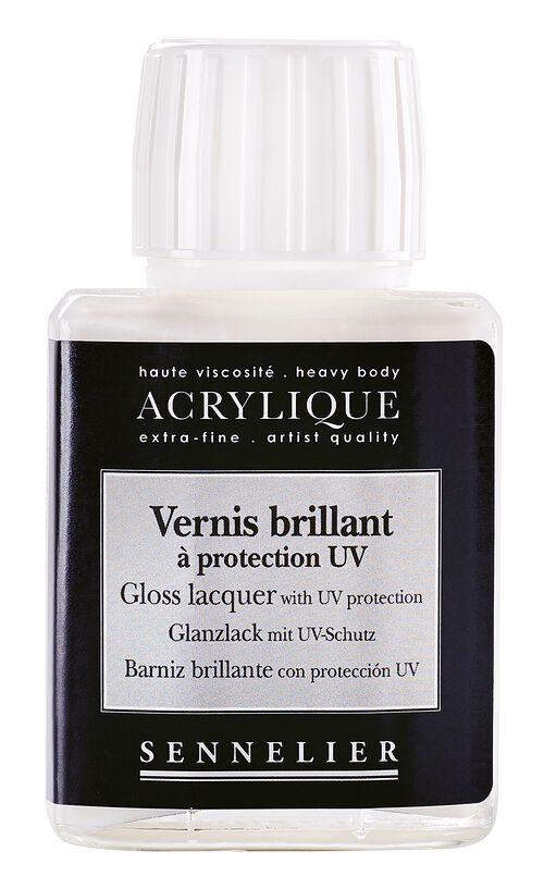 Gloss lacquer with UV protection