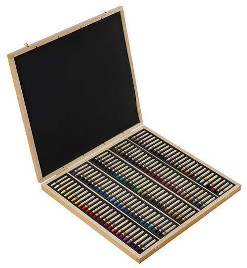 Sennelier 10-132518-120 Picasso Ölpastell-Set, Metall, Holz, Mehrfarbig/Meereswellen (Ocean Tides), 120 Stück (1er Pack
