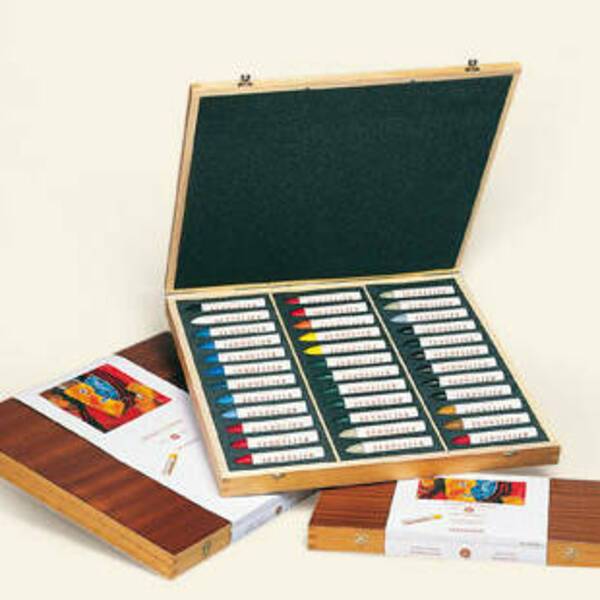 Oil pastels - Wooden Sets