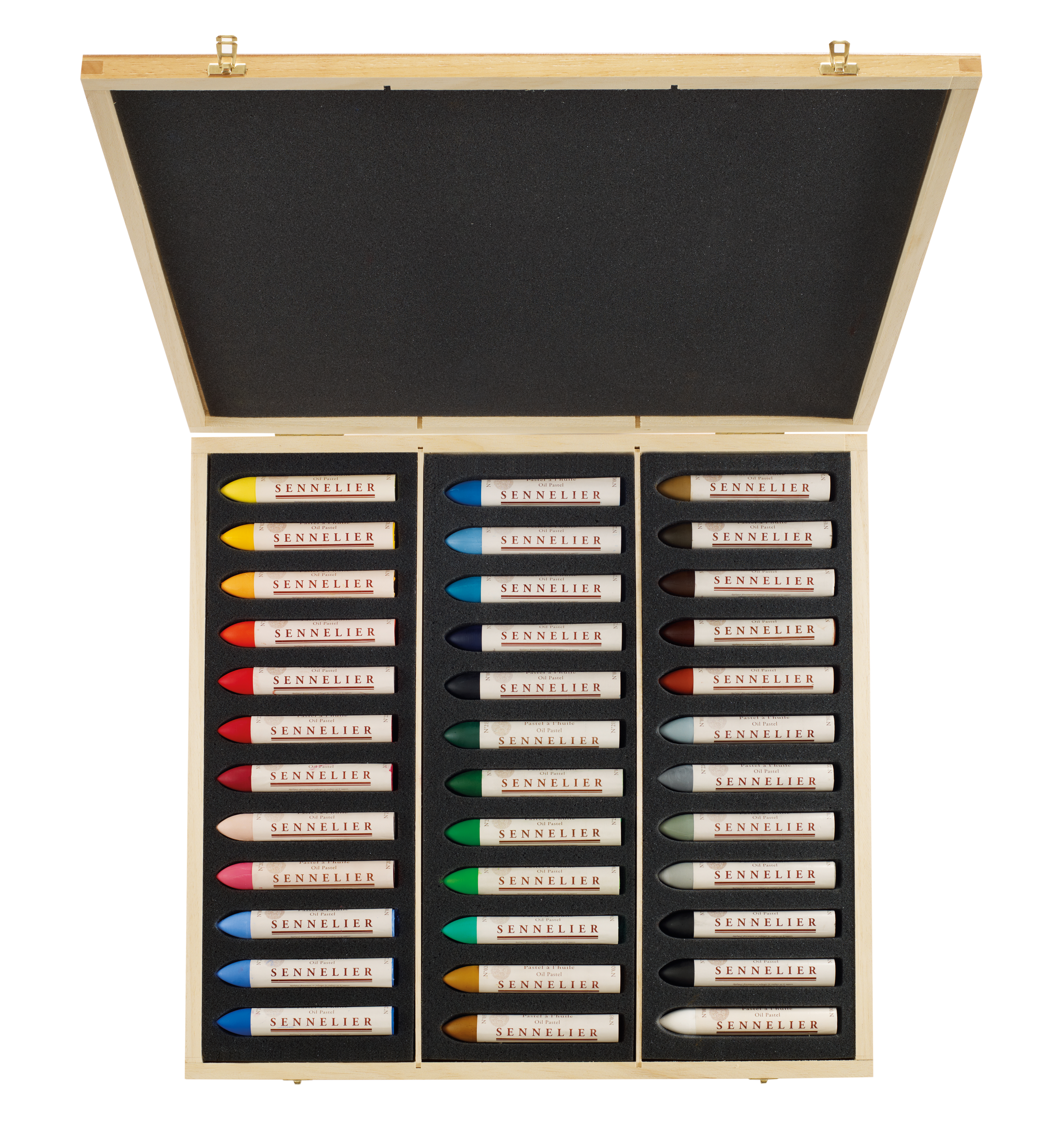Oil pastels - Wooden Sets